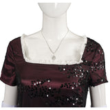Titanic Rose DeWitt Bukater Robe Rouge Cosplay Costume