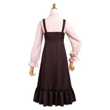 Toradora Aisaka Taiga Robe Noire+Chemise Rose Cosplay Costume
