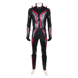 Tron: Legacy(2025) Ares Combinaison Noire et Rouge Cosplay Costume