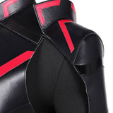 Tron: Legacy(2025) Ares Combinaison Noire et Rouge Cosplay Costume