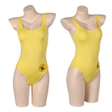 TV Baywatch Alerte à Malibu(2024) C.J. Parker Maillot de Bain Jaune Une Pièce Cosplay Costume Ver.2