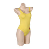 TV Baywatch Alerte à Malibu(2024) C.J. Parker Maillot de Bain Jaune Une Pièce Cosplay Costume Ver.2