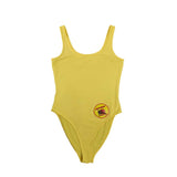 TV Baywatch Alerte à Malibu(2024) C.J. Parker Maillot de Bain Jaune Une Pièce Cosplay Costume Ver.2