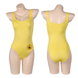 TV Baywatch Alerte à Malibu(2024) C.J. Parker Maillot de Bain Jaune Une Pièce Cosplay Costume Ver.2