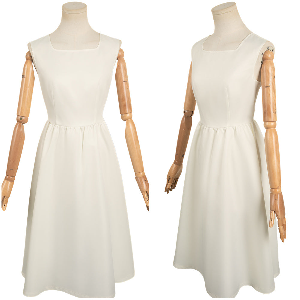 Fallout Show Robe Fallout(2024) Lucy MacLean Robe Blanche Cosplay Costume – Cosplaycart.fr