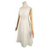 TV Fallout(2024) Lucy MacLean Robe Blanche Cosplay Costume