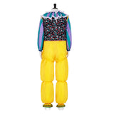 TV It 1990 Pennywise Combinaison Jaune Cosplay Costume