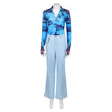 Un Vendredi Encore Plus Dingue(2025) Tess Coleman Tailleur Bleu Cosplay Costume