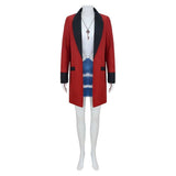 Une Jolie Femme Vivian Tenue de Veste Rouge Cosplay Costume