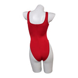 Cosplay Costume C.J. Parker/Victoria Leeds Baywatch TV Cosplay Maillot de Bain Une Pièce Rouge Femme