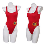 Cosplay Costume C.J. Parker/Victoria Leeds Baywatch TV Cosplay Maillot de Bain Une Pièce Rouge Femme