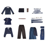 Where Winds Meet Jiang Yan Tenue Bleue Cosplay Costume