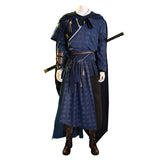 Where Winds Meet Jiang Yan Tenue Bleue Cosplay Costume