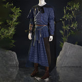 Where Winds Meet Jiang Yan Tenue Bleue Cosplay Costume