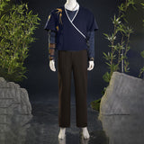 Where Winds Meet Jiang Yan Tenue Bleue Cosplay Costume
