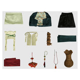 Where Winds Meet YingYing Tenue Verte Cosplay Costume