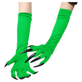Wicked Elphaba Gants+Leggings Verts Cosplay Accessoires