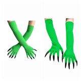Wicked Elphaba Gants+Leggings Verts Cosplay Accessoires