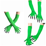 Wicked Elphaba Gants+Leggings Verts Cosplay Accessoires
