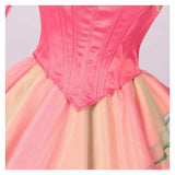 Wicked Glinda Robe Soirée Rose Copslay Costume