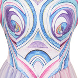 Wicked Glinda Robe Violette Cosplay Costume Ver.2