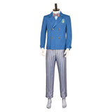Wicked Homme Uniforme Scolaire Bleu Cosplay Costume