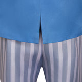 Wicked Homme Uniforme Scolaire Bleu Cosplay Costume