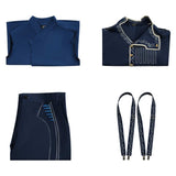 Wicked Prince Fiyero Tenue Bleue Cosplay Costume