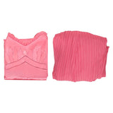 Wicked: For Good(2025) Glinda Pyjama Robe Rose Cosplay Costume