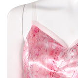 Wicked: For Good(2025) Glinda Robe à Bretelles Rose Cosplay Costume Ver.2