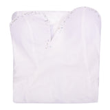 Wicked: For Good(2025) Glinda Robe Blanche sans Bretelles Cosplay Costume