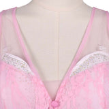 Wicked: For Good(2025) Glinda Robe en Tulle Rose Cosplay Costume