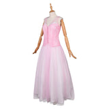 Wicked: For Good(2025) Glinda Robe en Tulle Rose Cosplay Costume