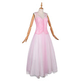 Wicked: For Good(2025) Glinda Robe en Tulle Rose Cosplay Costume