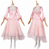 Wicked: For Good(2025) Glinda Robe Rose 2-pièces Cosplay Costume