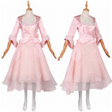 Wicked: For Good(2025) Glinda Robe Rose 2-pièces Cosplay Costume