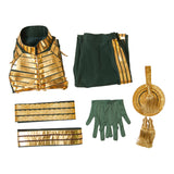 Wicked: For Good(2025) Prince Fiyero Tenue Verte et Or Cosplay Costume