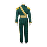Wicked: For Good(2025) Prince Fiyero Tenue Verte et Or Cosplay Costume Ver.2