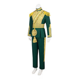 Wicked: For Good(2025) Prince Fiyero Tenue Verte et Or Cosplay Costume Ver.2