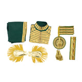 Wicked: For Good(2025) Prince Fiyero Tenue Verte et Or Cosplay Costume Ver.2