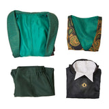Wicked: For Good(2025) Wizard Tenue Verte Cosplay Costume