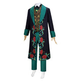 Wicked: For Good(2025) Wizard Tenue Verte et Noire Cosplay Costume
