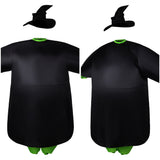 Wicked(2024) Elphaba Gonflable Combinaison Noire Cosplay Costume