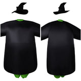 Wicked(2024) Elphaba Gonflable Combinaison Noire Cosplay Costume