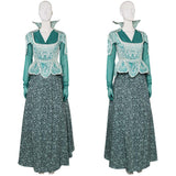 Wicked(2024) Madame Morrible Robe Verte Cosplay Costume
