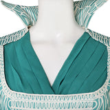 Wicked(2024) Madame Morrible Robe Verte Cosplay Costume