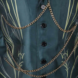 Wicked(2024) The Wizard Tenue Verte Cosplay Costume