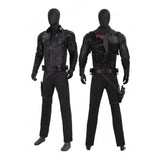 Thunderbolts(2025) Bucky Barnes Winter Soldier Tenue Noire Cosplay Costume