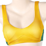X-Men Rogue Maillot de Bain Bikini Jaune Sexy Cosplay Costume