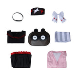 Zenless Zone Zero Ukinami Yuzuha Tenue Rose Cosplay Costume